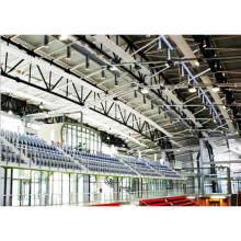 Heißer Verkauf röhrenförmiger Stahlstahlstahlstruktur Innenbasketball -Tennisplatzdach